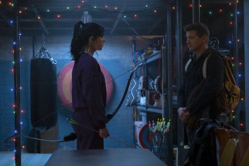 Kate Bishop dan Clint Barton (dok. Marvel Studios/Hawkeye)