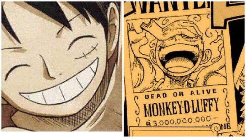 Luffy dan bounty 3 miliar Luffy. (Dok. Shueisha/One Piece)