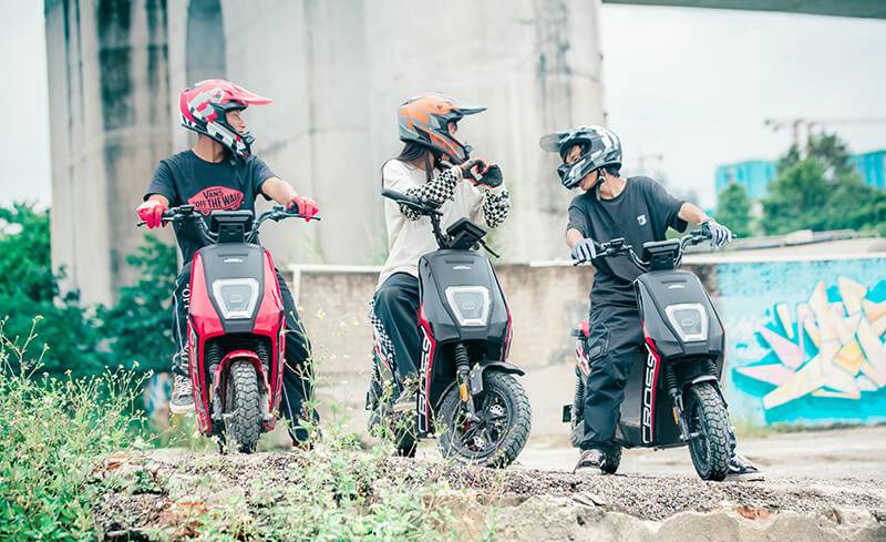 Skuter listrik Honda U-Be Cross (Honda China)