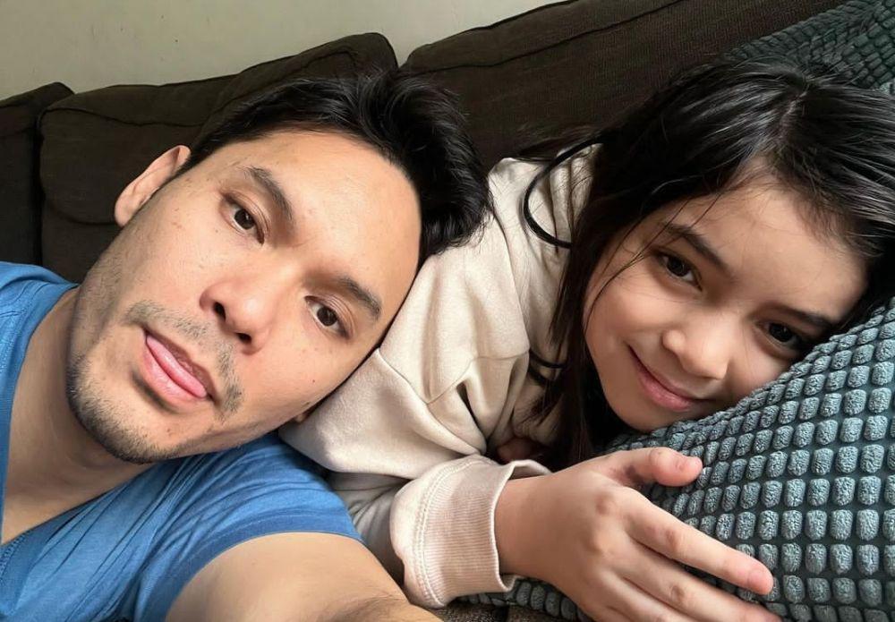 9 Potret Ben Kasyafani yang Protektif Banget kepada Sienna Putrinya