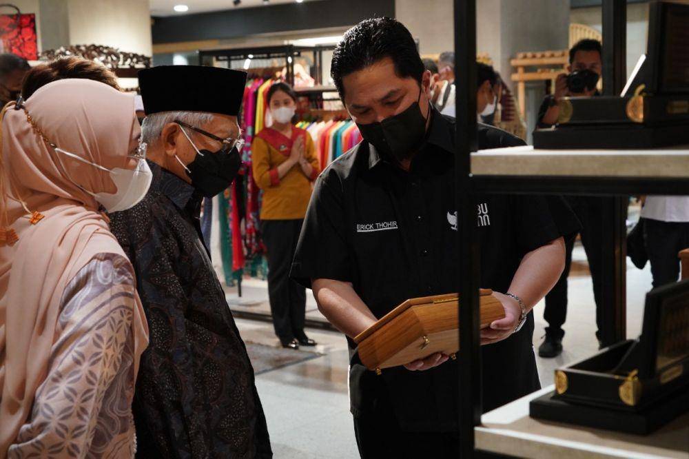 Wakil Presiden Ma'ruf Amin kunjungi Gedung Sarinah (dok. Sekretariat Wakil Presiden)