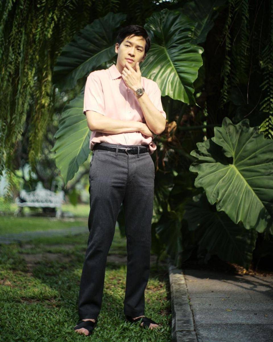 inspirasi outfit hangout ala March Chutavuth (instagram.com/marchutavuth)