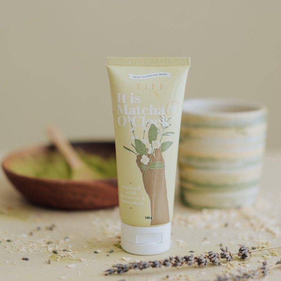 Tiff Matcha O'Clock Mask (Tokopedia/Resellori Indonesia)