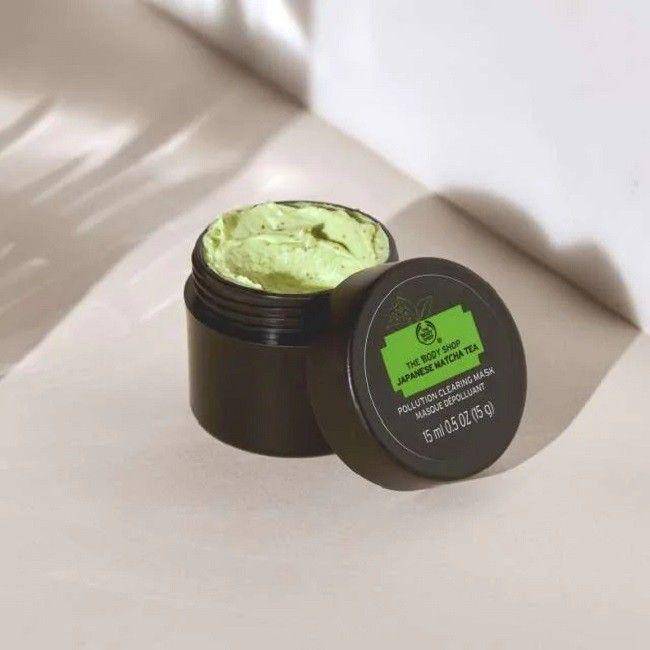 The Body Shop Japanese Matcha Tea Deep Cleansing Mask (Tokopedia/The Body Shop Indonesia)