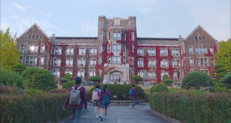 potret Yonsei Shincon Campus (twitter.com/infodrakor_id)