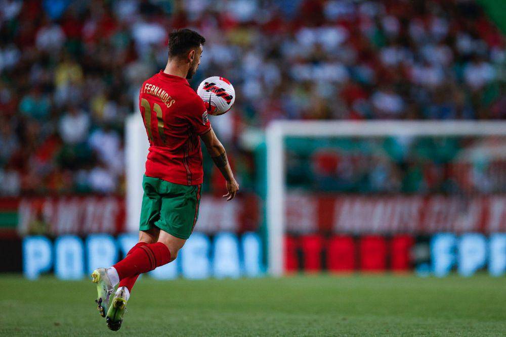 Bruno Fernandes bersama Timnas Portugal (twitter.com/B_Fernandes8)