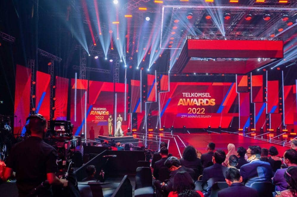 Telkomsel Awards 2022 berlangsung meriah akhir pekan lalu. (Dok. Telkomsel).