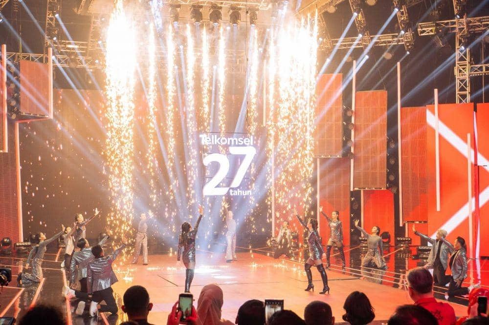 Telkomsel Awards 2022 berlangsung meriah akhir pekan lalu. (Dok. Telkomsel).