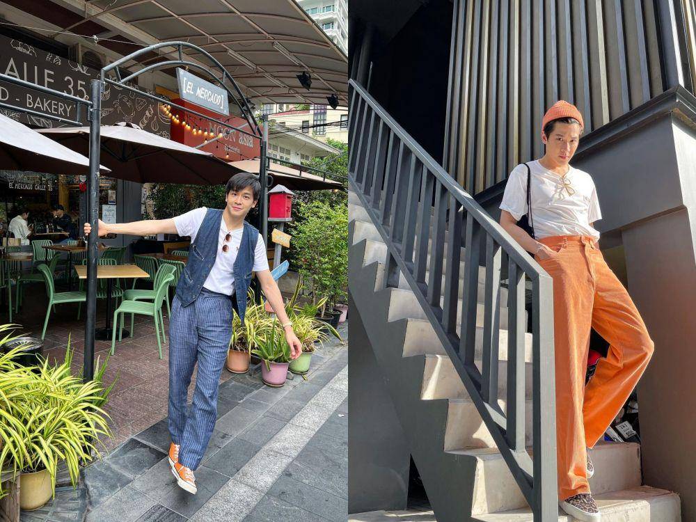 inspirasi outfit hangout ala March Chutavuth (instagram.com/marchutavuth)