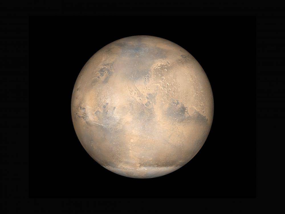 ilustrasi planet Mars (unsplash.com/NASA)
