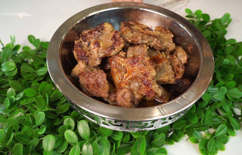 Tangkapan layar daging goreng maroko ala Tasyi Athasyia (youtube.com/Tasyi Athasyia)