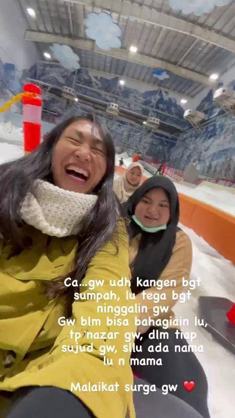 potret kenangan Ayu Anjani bersama adik dan ibunya (instagram.com/real.ayuanjani)