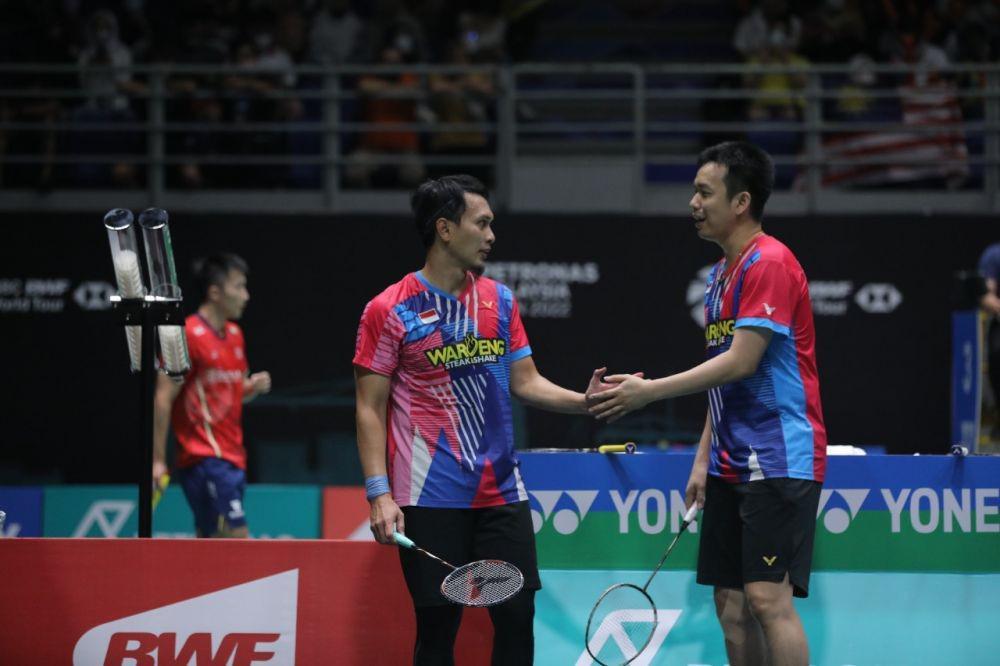Hendra/Ahsan Terhenti di Perempat Final Malaysia Open 2022