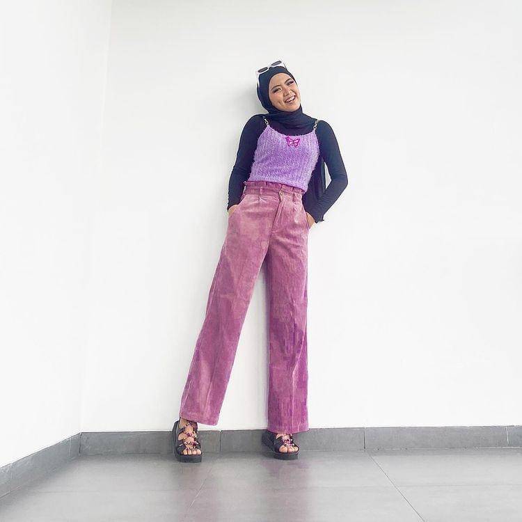 OOTD Colorful ala Fani Rahm (instagram.com/fanirahm)