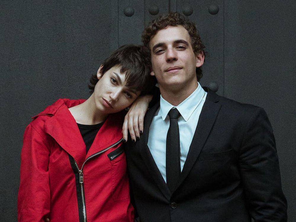 Tokyo dan Rio Money Heist (instagram.com/lacasadepapel)