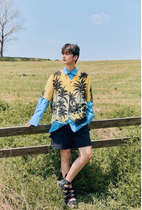 Ide outfit ala Cha Eun Woo ASTRO (twitter.com/Idmvrs)