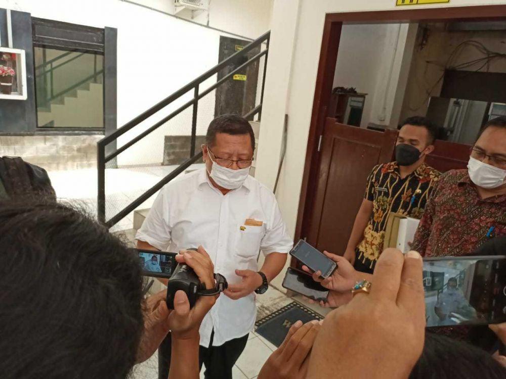 Bupati Tulungagung, Maryoto Birowo usai diperiksa KPK. Dokumentasi Istimewa