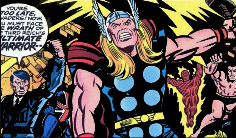 Fakta Thor Marvel - Thor pernah diceritakan bergabung dengan Nazi di komik