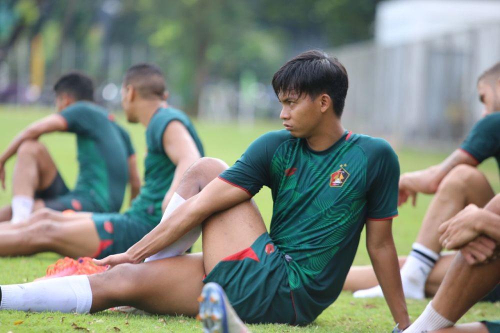 Pemain muda Persik Kediri, Jordan Zamorano dipinjamkan ke Persela. IDN Times/ Media Officer Persik Kediri
