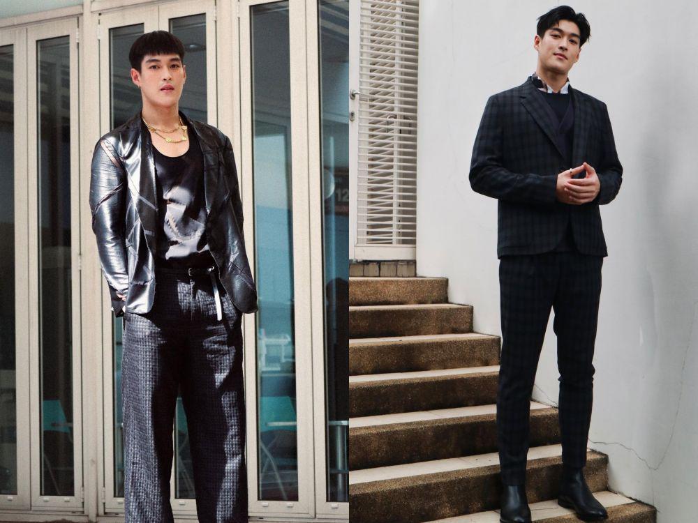 padu padan outfit bernuansa hitam ala Krating Khunnarong (instagram.com/kratingg)