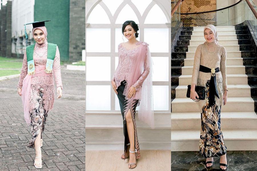 inspirasi kebaya wisuda kekinian (instagram.com/dznadla_ | instagram.com/dindanursafira | instagram.com/difariani)