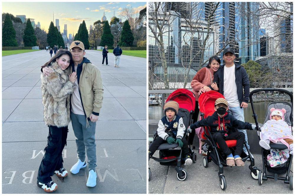 10 Potret Liburan Kezia Karamoy dan Keluarga di Melbourne, Seru!