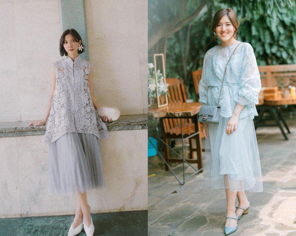 10 Dress Brokat untuk Kondangan ala Seleb, Modern dan Stylish!