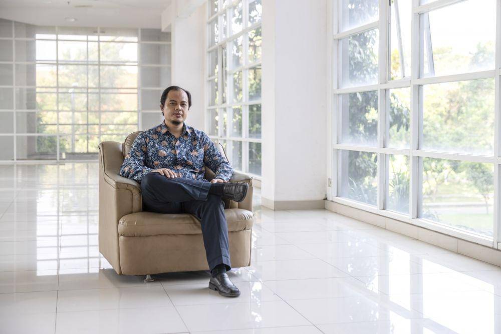 Fahmi Mubarok, Ilmuwan Material. (dok.EPO)