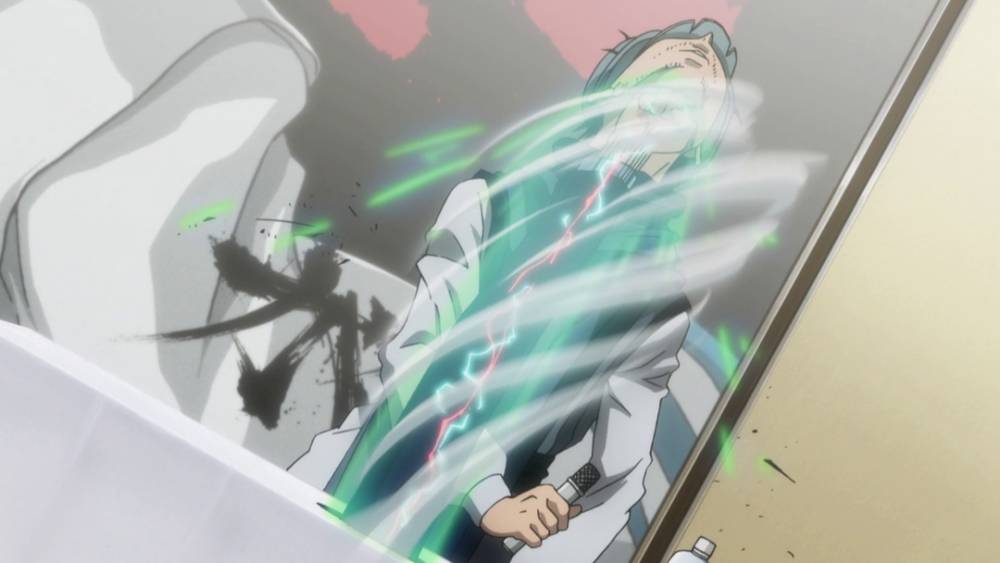 Leorio memukul Ging. (dok. MADHOUSE/Hunter x Hunter)