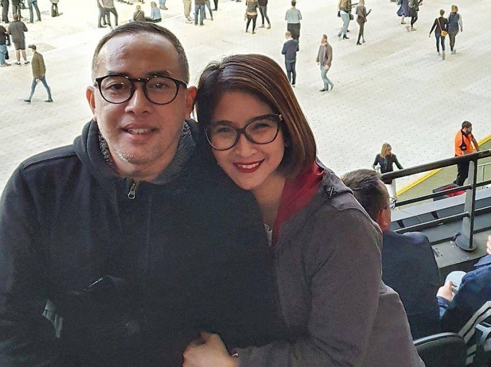 Novita Angie bersama suami tercinta (instagram.com/novitaangie)