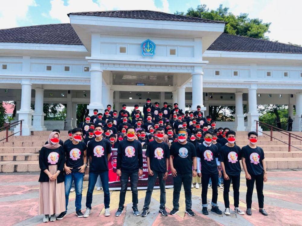 Deklarasi relawan millennials di Kabupaten Bone bagi Ganjar Pranowo untuk mencalonkan diri sebagai presiden. (Dok. Istimewa)