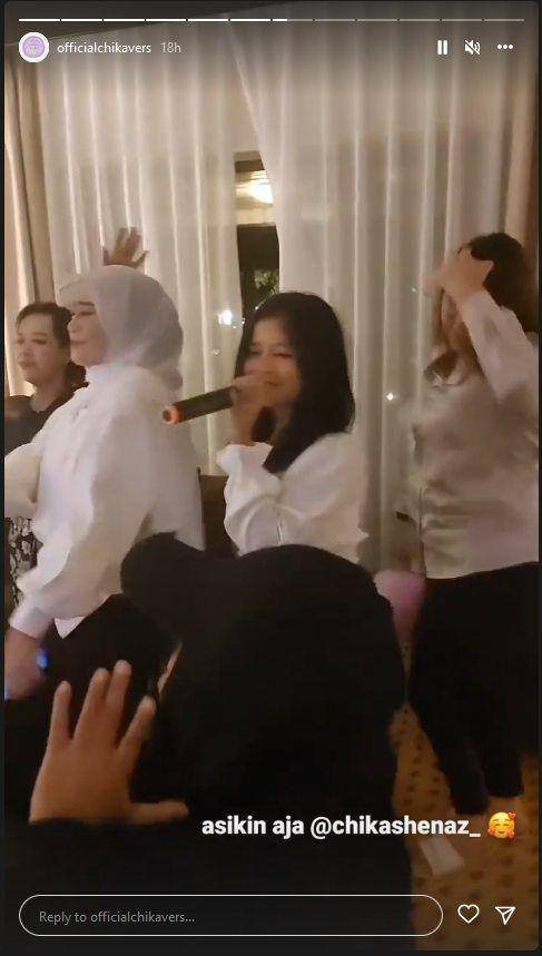 Ulang tahun Aisyah, adik Chika (Instagram.com/officialchikavers/)