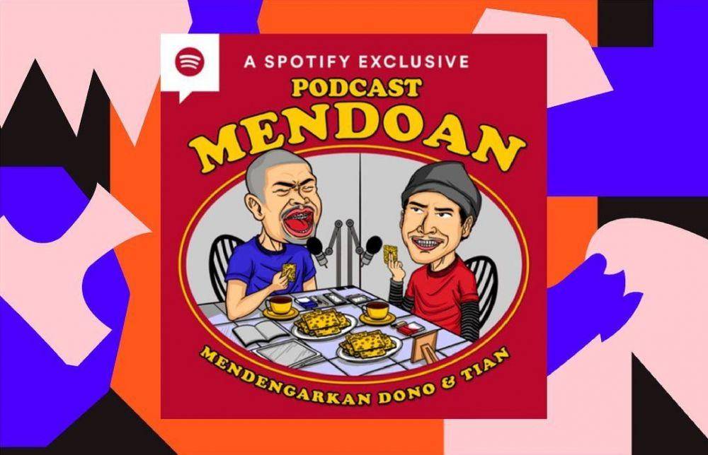 Cover podcast Mendoan. (ig/podcastmendoan)