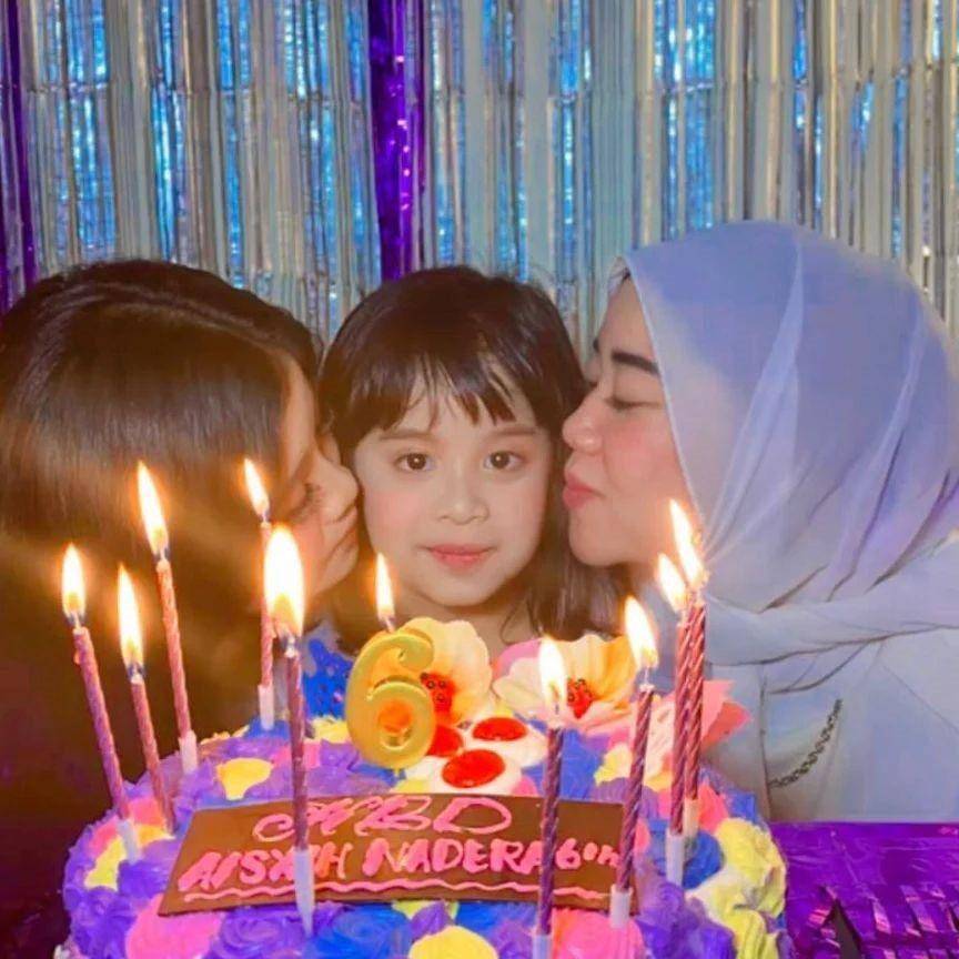 Ulang tahun Aisyah, adik Chika (Instagram.com/puput100ly/)
