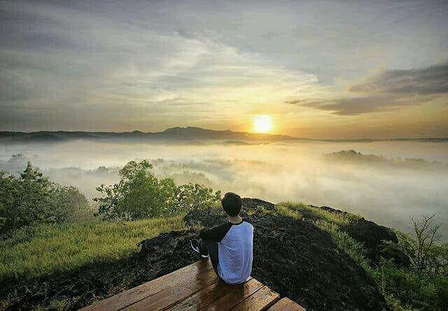 Spot sunrise terbaik di Yogyakarta (instagram.com/muharrom.sy11)