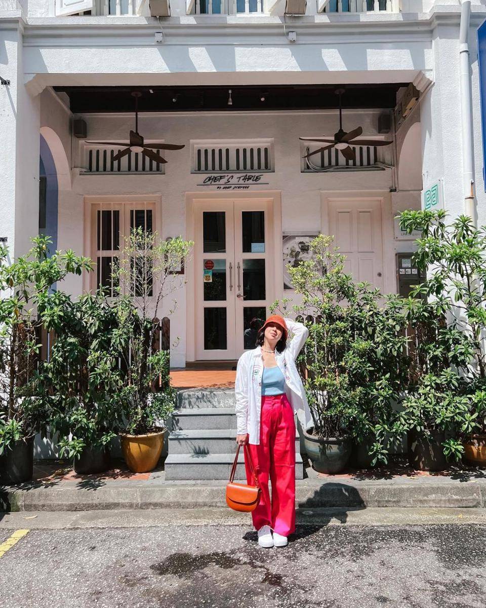 OOTD cewek kue ala Agatha Pricilla (instagram.com/agthpricilla)