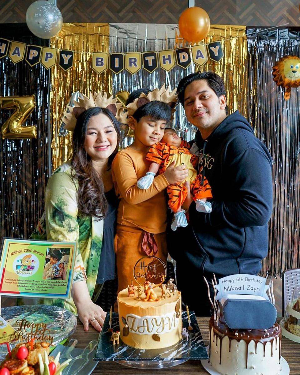 potret keluarga Eriska Rein (instagram.com/eriskarein)