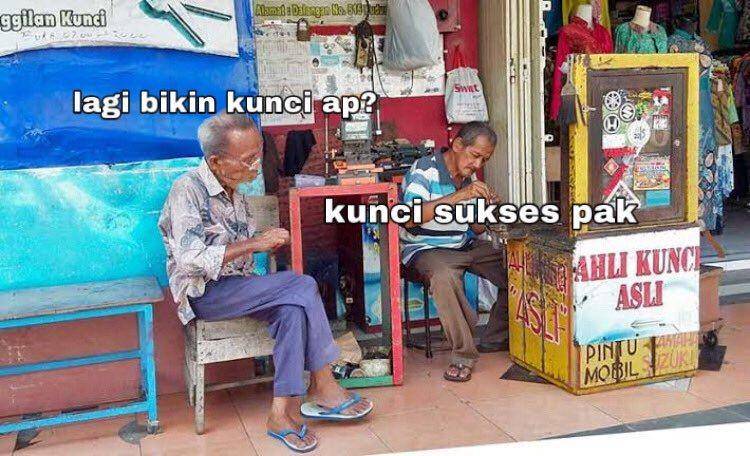 meme obrolan sehari-hari (twitter.com/remajakalcer)