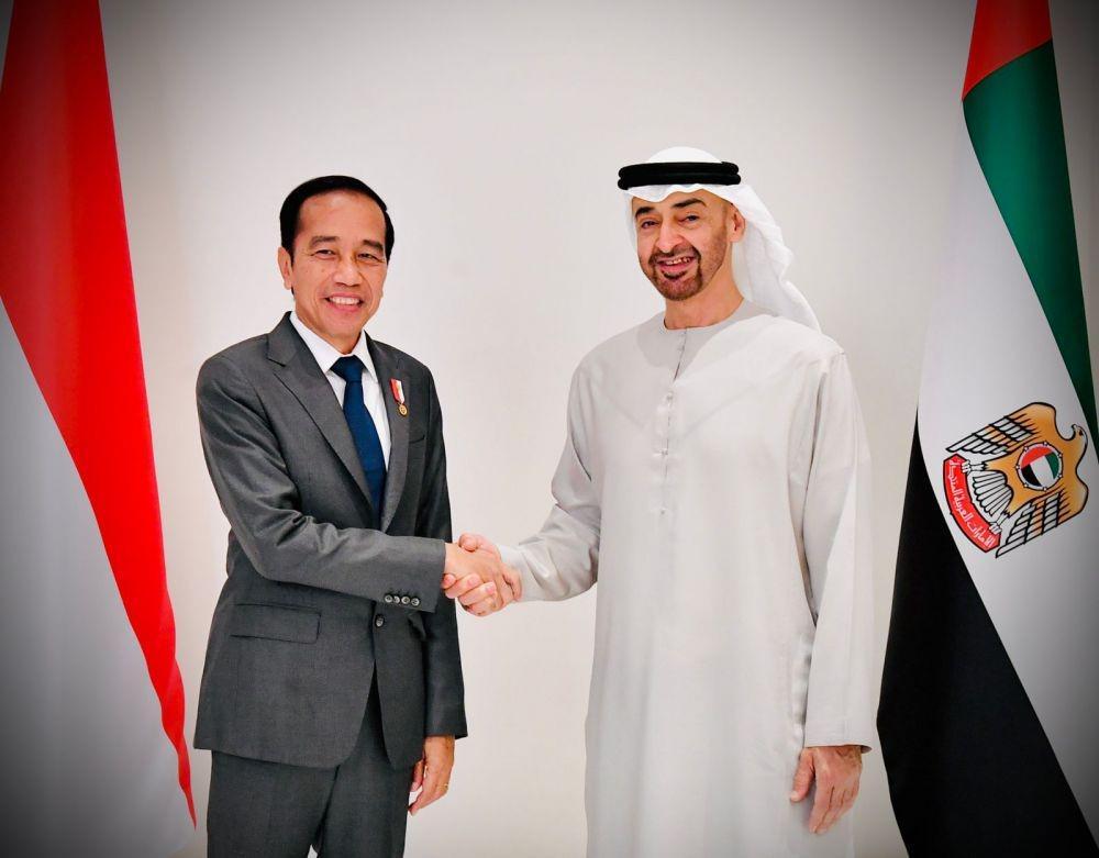 Jokowi Temui Presiden UEA, Bahas Sejumlah Isu