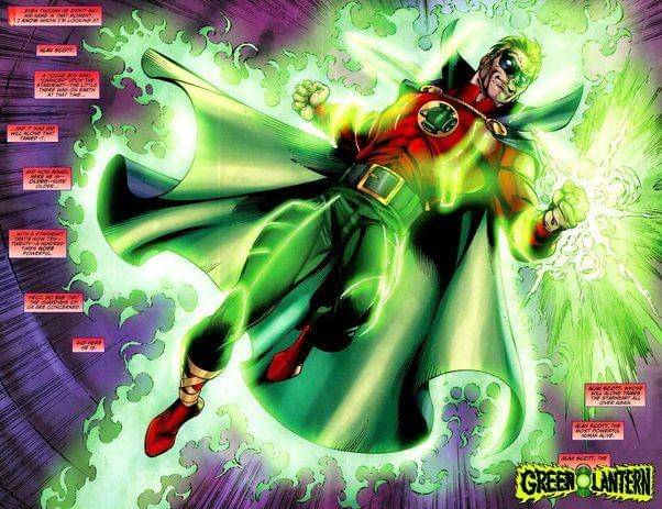 Green Lantern Alan Scott. (Dok. DC Comics/Green Lantern)