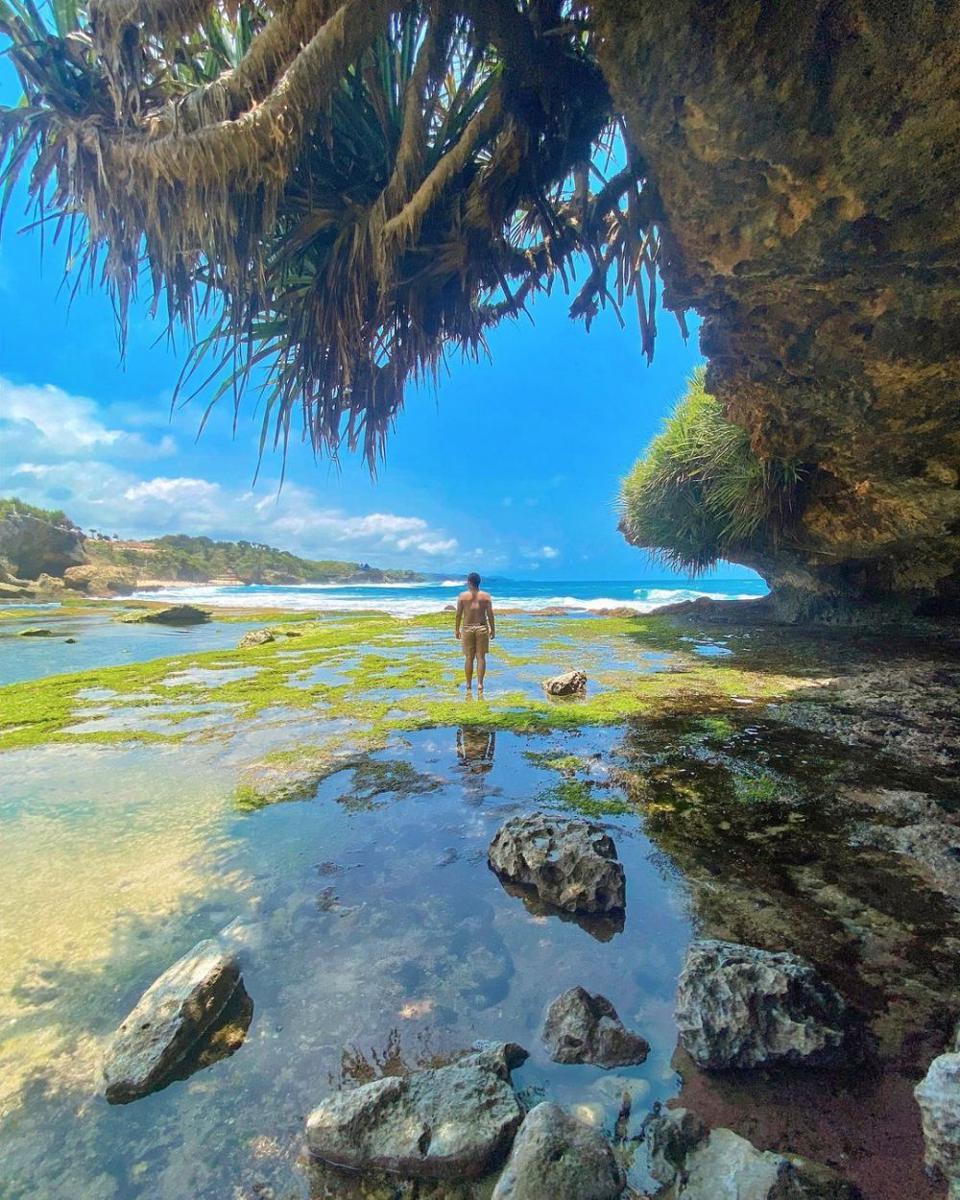 Pantai Mbuluk Gunungkidul (Instagram.com/albertkend)