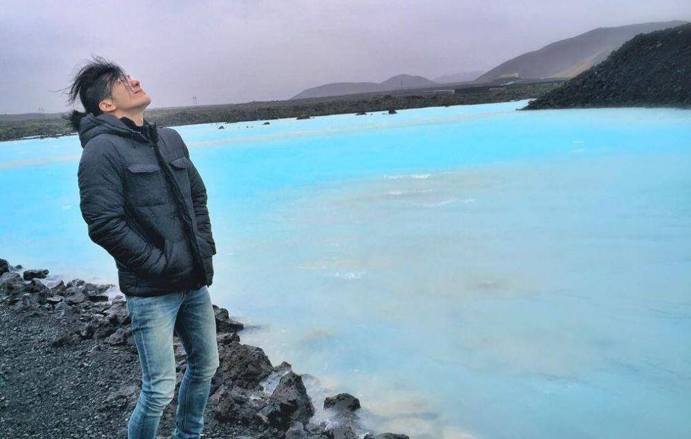 potret Mile di Islandia (instagram.com/milephakphum)