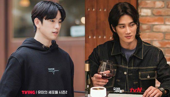 Jinyoung dan Ahn Bo Hyun di drama Yumi's Cells S1 dan S2 (Instagram.com/tving.official) (Instagram.com/tvn_drama)