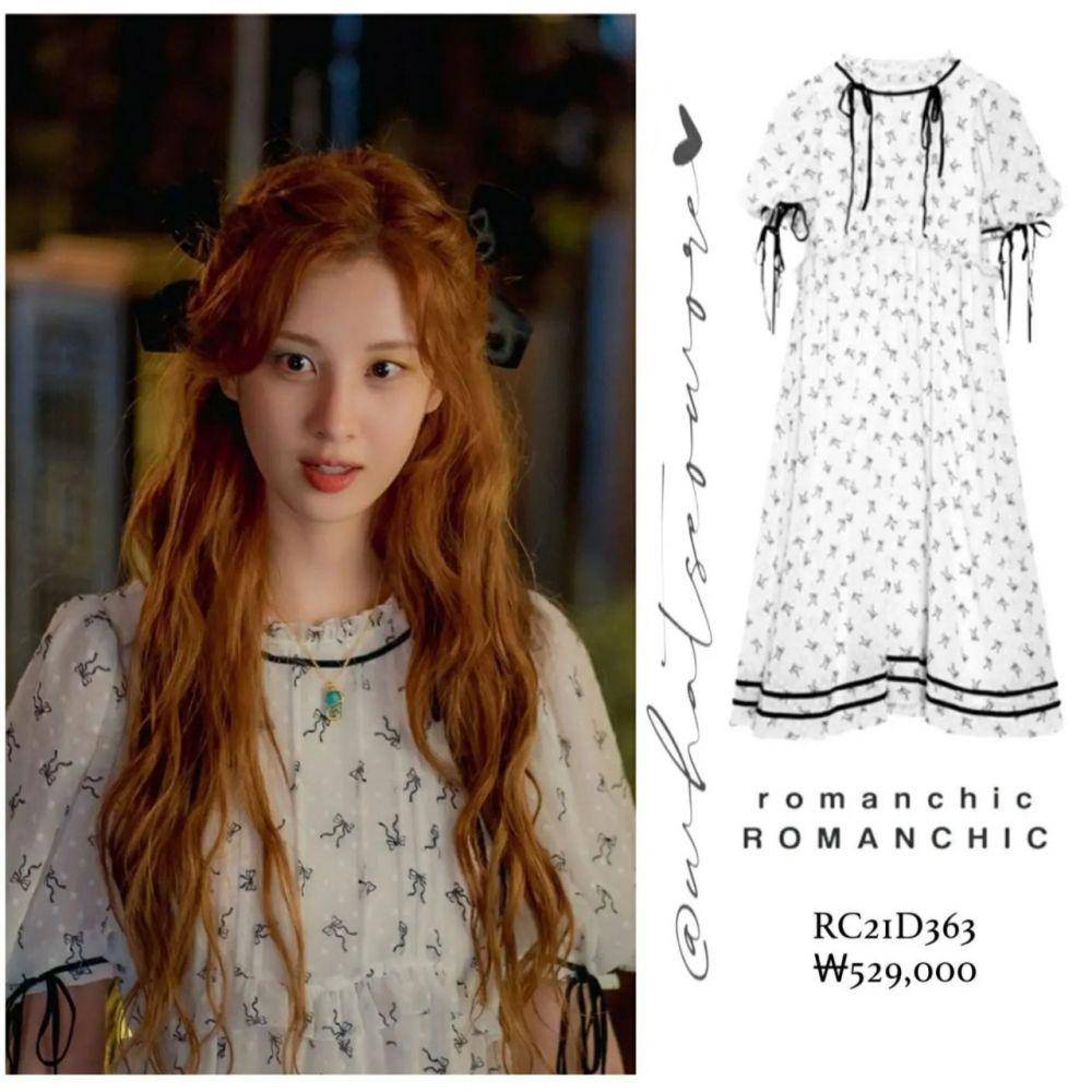 harga outfit Seohyun SNSD di drama Jinx's Lover (instagram.com/whatseowore)