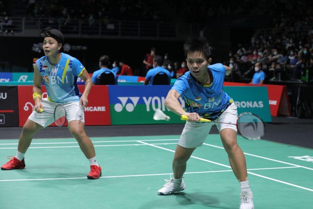 Cedera Lagi, Apriyani/Fadia Mundur dari China Masters 2023