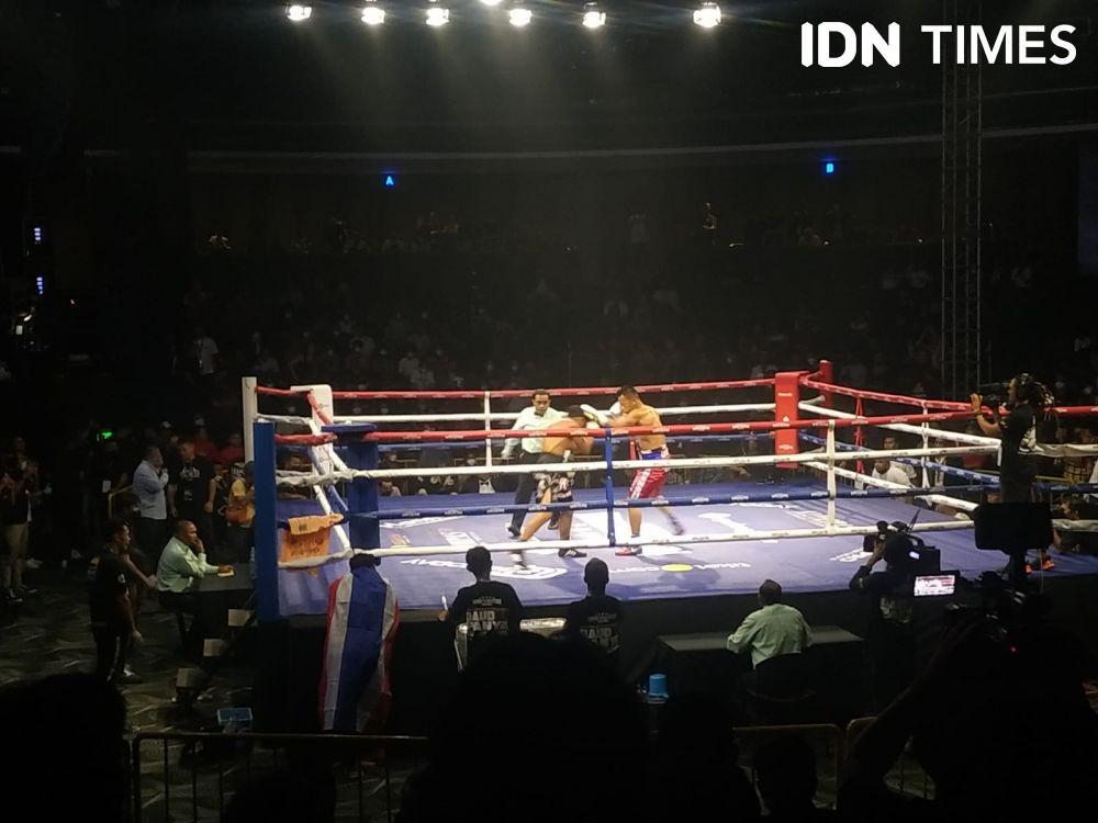 Menang TKO, Daud Yordan Pertahankan Gelar WBC Asia Boxing Council