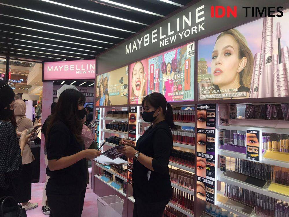 Suasana Peluncuran Maybelline Sky High Waterproof Mascara (1/7/2022) IDN Times/Mitha Aullia