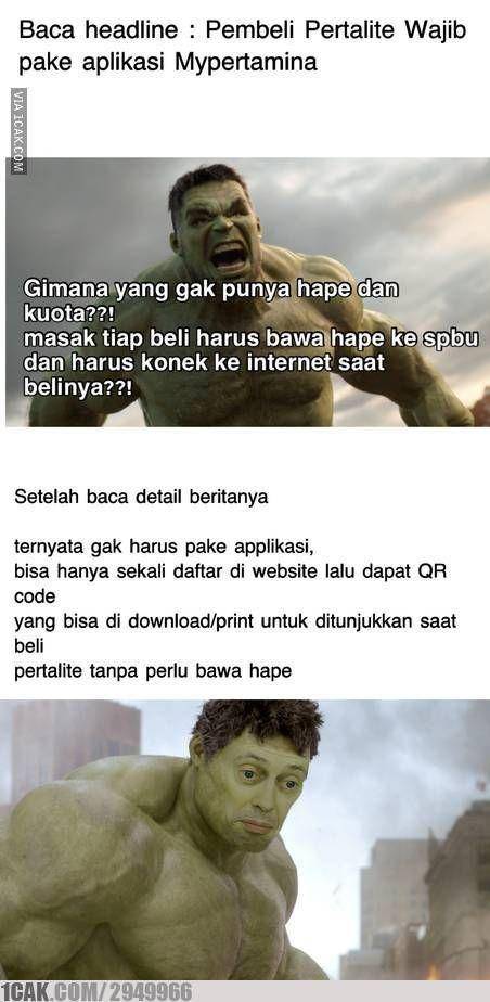 meme isi bensin pakai aplikasi (1cak.com)