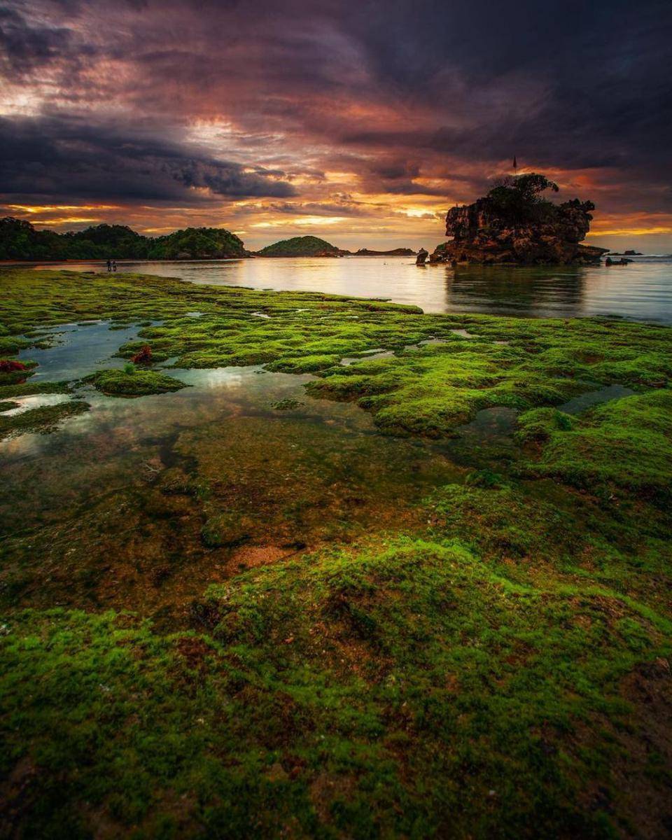 potret Pantai Kondang Merak (instagram.com/Ekosumartopo)