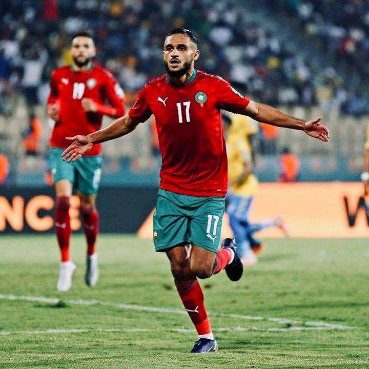 Sofiane Boufal saat berseragam Timnas Maroko. (instagram.com/sofianeboufal_19)